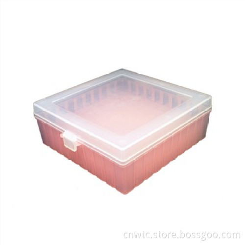 1.8ml 100Wells Plastic Cryotube Boxes with Hinged Lid: High-Quality Storage Solutions for Scientific Applications